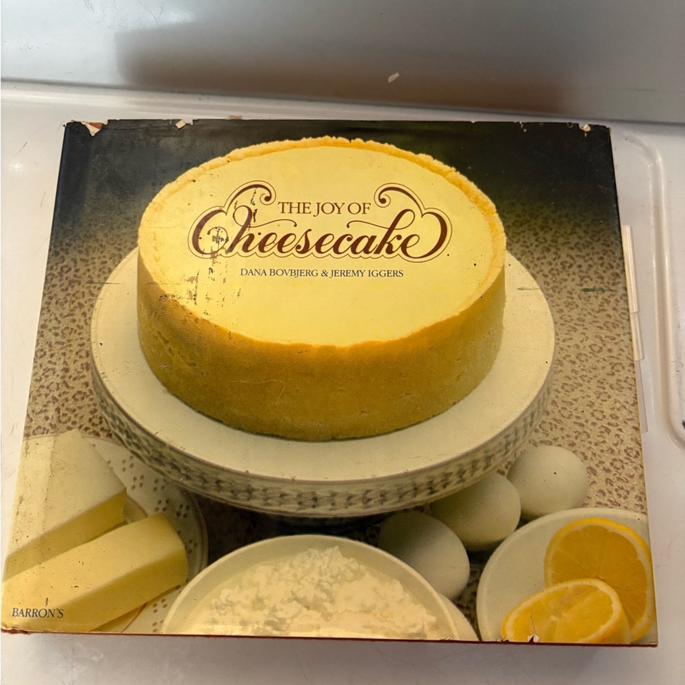 The Joy of Cheesecake by - Yellow Cover